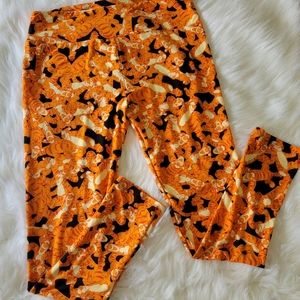 LuLaRoe Disney Tigger Leggings Tall and Curvy Bouncy Tigger NWOT